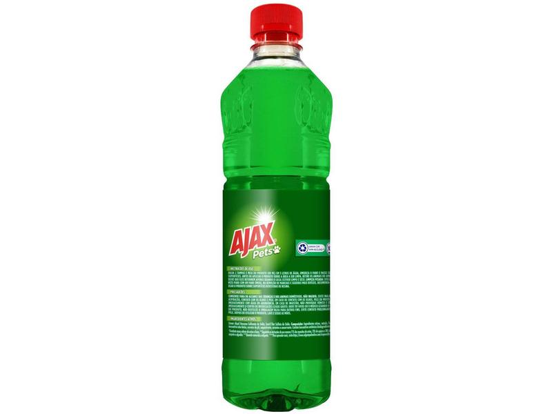 Limpador Concentrado Ajax Perfumado Pets Herbal 1,75L - Limpador